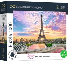 Пазл Ейфелева вежа Париж Франція Безмежна колекція 1000 ялів Trefl 10693