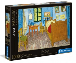 Пазл Спальня в Арли автор Ван Гог Музейная коллекция 1000 эл Clementoni 39616
