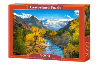 Пазл Осінь у Національному парку Зіон США 3000 ел Castorland 300624