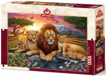 Пазл Семья львов 1000 эл Art Puzzle 5221