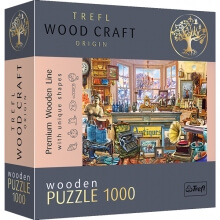 Пазл Антикварный магазин 1000 эл фигурные деревянные элементы Trefl 20175