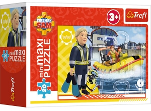 Пазлі Пожежник Сем Човен 20 ел Maxi Trefl 21114