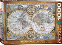 Пазл Eurographics Антична карта світу 1000 ел 6000-2006