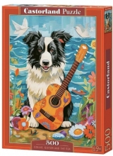 Пазл Колли, гитара и море 500 эл Castorland 54008