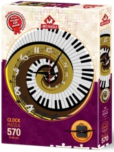 Пазл з годинником Мелодія годинника 570 ел Art Puzzle 5006