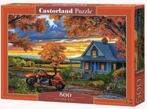 Пазл Осенняя поездка 500 эл Castorland 54077