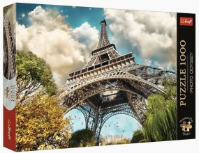 Пазл Ейфелева вежа Париж Франція 1000 ел серія Фото Одіссея Trefl 10815