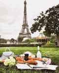 Картина за номерами Пікнік у Парижі 50 х 40 см Brushme GX29842