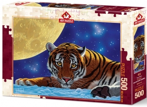Пазл Тигр та місяць 500 ял Art Puzzle 5072