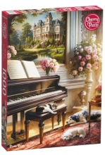 Пазл Комната для фортепиано 1000 эл Cherry Pazzi 31339