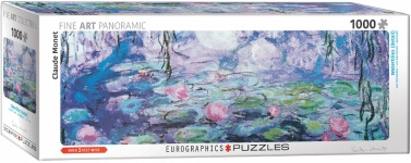 Пазл Eurographics Водяные лилии (фрагмент) Клод Моне 1000 эл панорамный 6010-4366