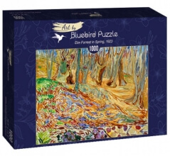 Пазл Весна в лесу вязов Эдвард Мунк 1000 эл Bluebird puzzle 60130