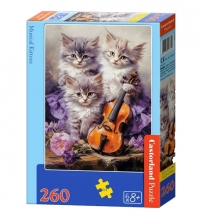 Пазл Кошенята музиканти 260 ел Castorland 27613