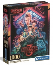 Пазл Нетфлікс Дивні дива Сезон №3 Netflix Stranger Things 1000 ел Clementoni 39979