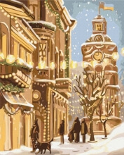 Картины по номерам Зимова Вінниця © Olena Lazarenko 48x60 Brushme BS53415L