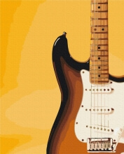 Картины по номерам Електрогітара 40x50 Brushme BS53705