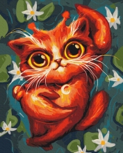 Картини за номерами Котик Рак ©Маріанна Пащук 40x50 Brushme BS54139
