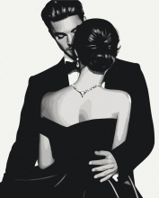 Картины по номерам Элегантная романтика 40x50 Brushme BS54352