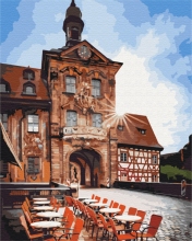 Картини за номерами Стара ратуша Бамберга 40x50 Brushme BS51770