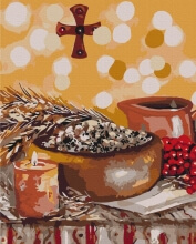 Картины по номерам Рождественская кутья ©Карина Зимина 40x50 Brushme BS53436