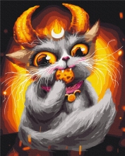 Картини за номерами Котик Телець © Маріанна Пащук 40x50 Brushme BS54080