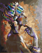 Картини за номерами Відьма 48x60 Brushme BS43612L