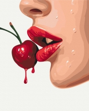 Картины по номерам Соблазнительный красный 40x50 Brushme BS54340