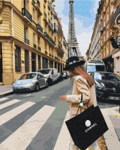 Картины по номерам Неделя моды в Париже © Tany Moko 40x50 Brushme BS52887