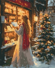 Картины по номерам Время новогодних чудес 40x50 Brushme BS54192