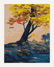 Картини за номерами Мальовничий спокій © Bona 40x50 Brushme BS53957