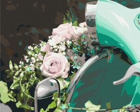 Картины по номерам Цветочная поездка 48x60 Brushme BS52546L