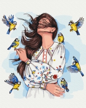 Картины по номерам Ветер поет © Alla Berezovska 40x50 Brushme BS54032