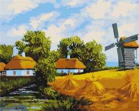Картины по номерам Ржаной день 48x60 Brushme BS53151L