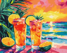 Картины по номерам Вкус отдыха 40x50 Brushme BS54312