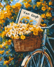 Картини за номерами Велосипед Ван Гога 40x50 Brushme BS54319