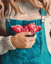 Картины по номерам Кармашек для нежности 48x60 Brushme BS52322L