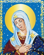 Картини за номерами Серцева молитва © Каріна Зіміна 40x50 Brushme BS53970