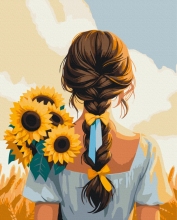 Картины по номерам Золото Украины © Анна Грицюк 40x50 Brushme BS54371