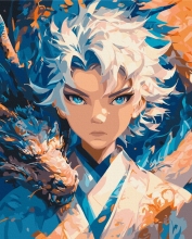 Картини за номерами Зберігач драконів 40x50 Brushme BS54085