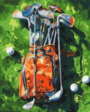 Картини за номерами Гольф для гольфу 40x50 Brushme BS54106