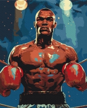 Картини за номерами Боксер 40x50 Brushme BS54114