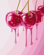 Картины по номерам Сладкая вишня 40x50 Brushme BS54453