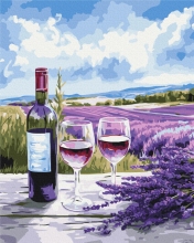 Картини за номерами Романтика у Провансі 40x50 Brushme BS54256