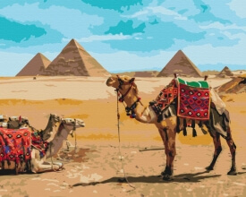 Картины по номерам Египетский колорит 40x50 Brushme BS52718