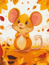 Картины по номерам Мышонок 30x40 Brushme KBS0165