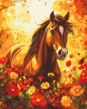 Картини за номерами Квіткова свобода 40x50 Brushme BS54420