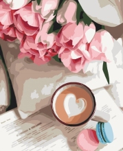 Картины по номерам Какао для любимой 40x50 Brushme BS51325