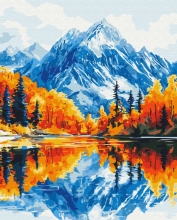 Картини за номерами Осінь у горах 40x50 Brushme BS54178