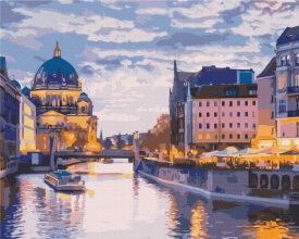 Картины по номерам Каналы старого города 48x60 Brushme BS52571L