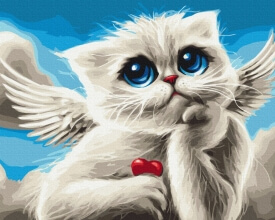 Картины по номерам аМурчик ©Маріанна Пащук 48x60 Brushme BS53664L